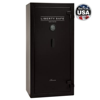 Liberty Safe Revere 30-Gun Safe, E-Lock, 40 Min. Fire Rating, RV30-BKT-E-DP