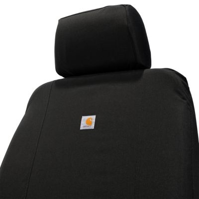 Black Carhartt Universal Quick-Fit Nylon Seat Protection Bucket Seat Throw 