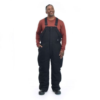 Ridgecut Men's Arctic-Lined Nylon Bib Waterproof Overalls, TRNB834BK at ...