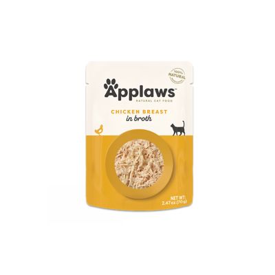 Applaws Chicken Breast in Broth Natural Wet Cat Food, 2.47 oz., 8007US-A