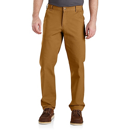 Carhartt Men's Relaxed Fit Mid-Rise Rugged Flex Duck Dungaree Pants at  Tractor Supply Co.