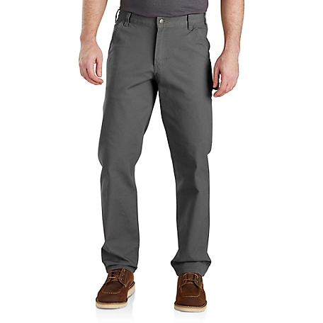 Carhartt Boys' Mid-Rise Lined Canvas Dungaree Pants with Adjustable Waist  at Tractor Supply Co.