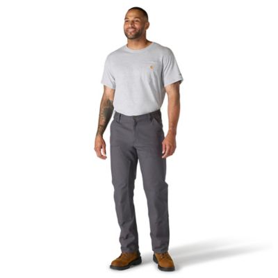 Image showing  Men's Relaxed Straight Rugged Flex Duck Double-Front Dungaree