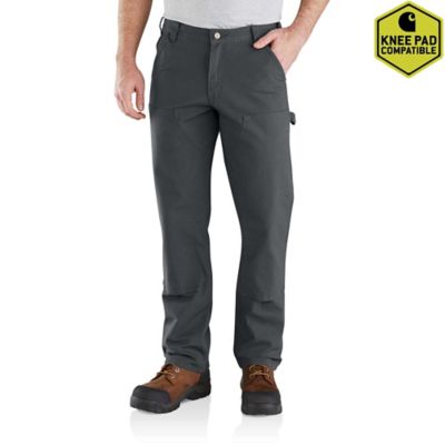 Carhartt Men's Rugged Flex Relaxed Fit Mid-Rise Duck Double-Front Pants