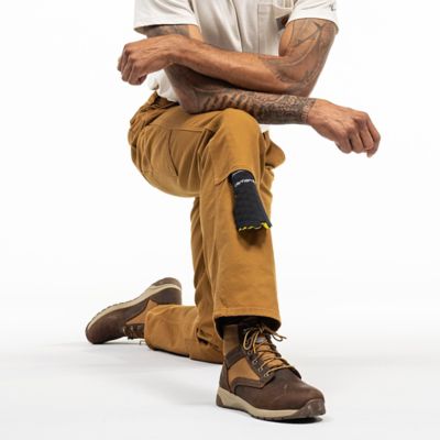 Image showing 4 th Carhartt Men's Relaxed Straight Rugged Flex Duck Double-Front Dungaree