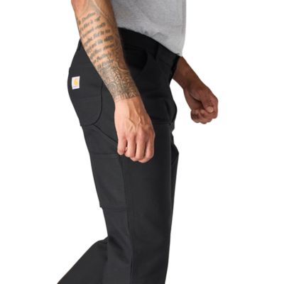 Image showing  Men's Relaxed Straight Rugged Flex Duck Double-Front Dungaree