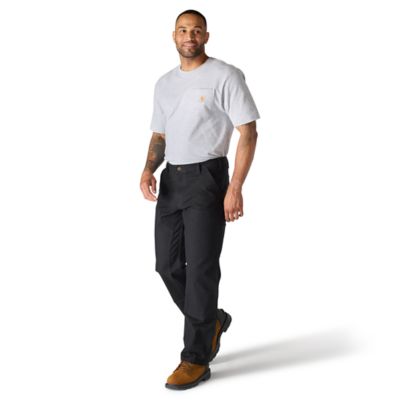 Image showing  Men's Relaxed Straight Rugged Flex Duck Double-Front Dungaree