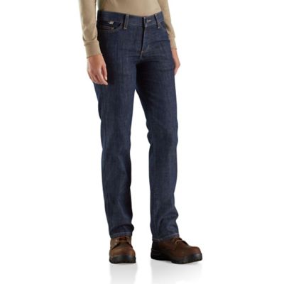 Image showing 0 th Carhartt Men's Flame Resistant Rugged Flex Loose Fit Jean