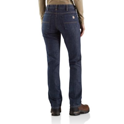 Image showing 1 th Carhartt Men's Flame Resistant Rugged Flex Loose Fit Jean