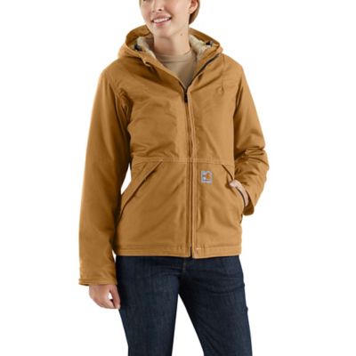 Carhartt Women's Full Swing Quick Duck Sherpa-Lined Flame-Resistant Jacket