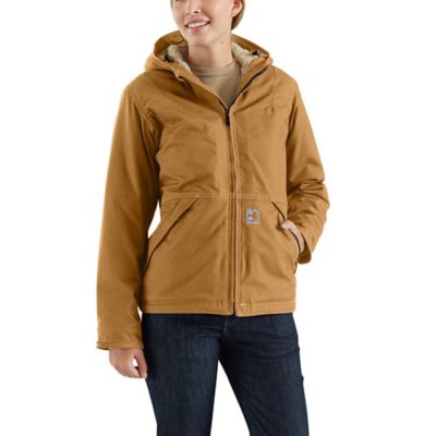 Carhartt Women's Full Swing Flame-Resistant Quick Duck Sherpa-Lined Jacket