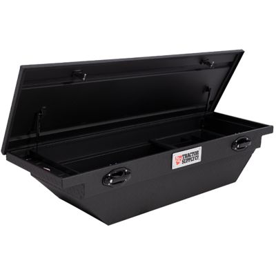 Image showing  6 cu. ft. Aluminum Low-Profile Crossover Truck Tool Box for Mid-Size Trucks, 64 in. x 20 in., Matte Black