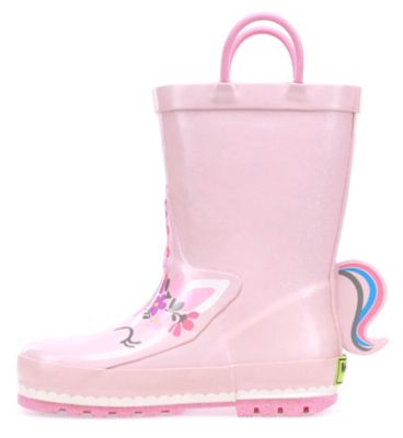 Image showing  Girls' Unity Unicorn Rain Boots