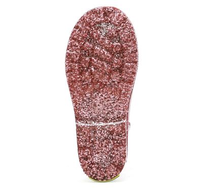 Image showing 1 th Western Chief Girls' Glitter PVC Rain Boots