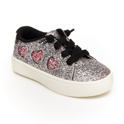 carter's glitter casual sneakers