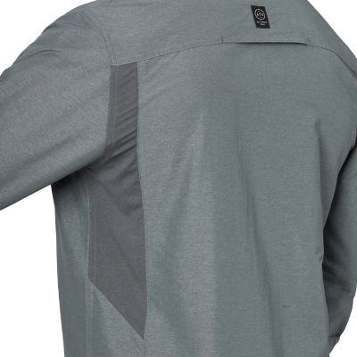 Image showing Wrangler Men's ATG Mix Material Button-Down Shirt