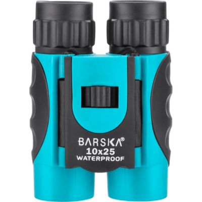Image showing  10x 25mm Blue Waterproof Binoculars