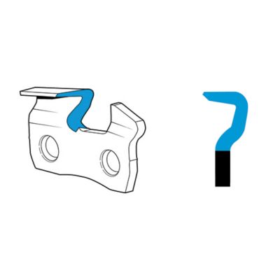 Image showing  20 in. VersaCut Chainsaw Chain, 3/8 in. Pitch, 0.063 in. Gauge, 72 Drive Links, 75DPX072G