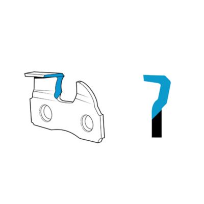 Image showing  14 in. AdvanceCut Chainsaw Chain, 3/8 in. Pitch, 0.050 in. Gauge, 51 Drive Links