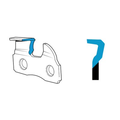 Image showing  18 in. AdvanceCut Chainsaw Chain, 3/8 in. Pitch, 0.050 in. Gauge, 60 Drive Links, 91PX060G