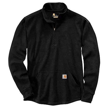 Carhartt Men's Long-Sleeve Relaxed Fit Heavyweight 1/2-Zip Thermal T ...