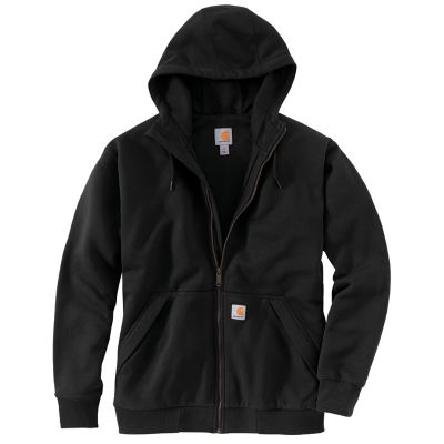 Carhartt Rain Defender Loose Fit Midweight Thermal-Lined Full-Zip Hooded Sweatshirt, 104078