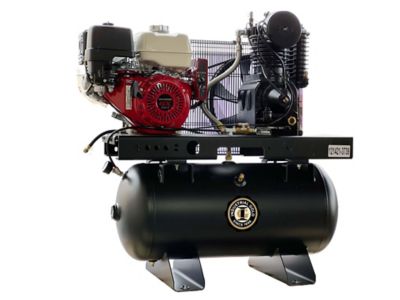 Image showing  13 hp 30 gal. Electric Start Honda Engine Driven 23 CFM 175PSI Air Compressor, 175 PSI