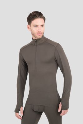Terramar Men's Long-Sleeve Thermolater 2.0 Half-Zip Base Layer Shirt