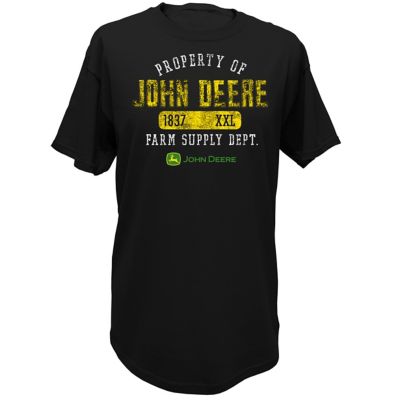 Available in 3-12 Years 59135000 John Deere Child's Black Traffic T-Shirt 
