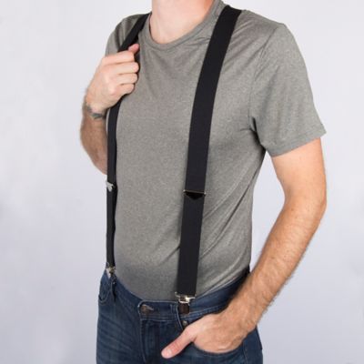 Image showing  Men's Solid Work Suspenders, 32 mm
