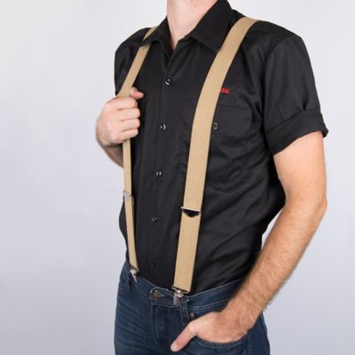 Image showing  Men's Solid Work Suspenders, 32 mm