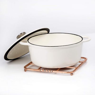 Image showing 2 th Creative Home 8 in. Renaissance Square Trivet