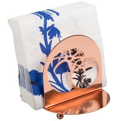 Image showing  Harvest Home Napkin Holder with Tomato Motif