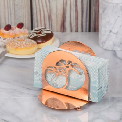 Image showing  Harvest Home Napkin Holder with Tomato Motif