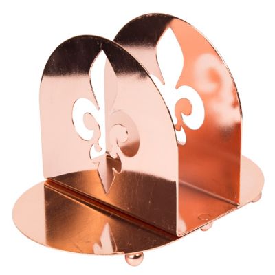 Creative Home Napkin Holder with Fleur De Lis Motif