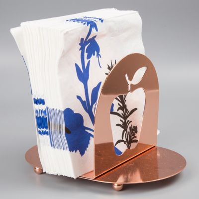 Image showing  Napkin Holder with Apple Motif