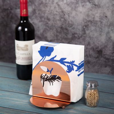Image showing  Napkin Holder with Apple Motif