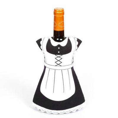 Creative Home Neoprene Party Maid Shape Wine Bottle Cover