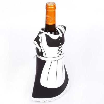 Image showing  Neoprene Party Maid Shape Wine Bottle Cover