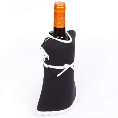 Image showing  Neoprene Party Maid Shape Wine Bottle Cover