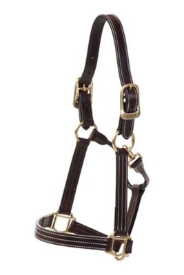 Image showing  Leather Triple-Stitched Horse Halter