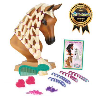 horse styling head