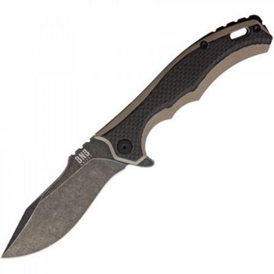 BucknBear Knives 3.625 in. EDC Diesel Knife, 8.5 in. Overall Length