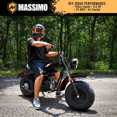 Image showing  MB200 196cc Gas Powered 6.5HP Mini Bike Motorcycle