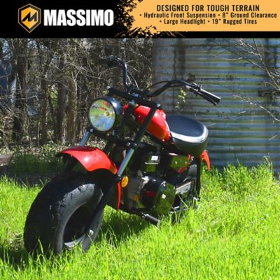 Image showing 6 th Massimo MB200 196cc Gas Powered 6.5HP Mini Bike Motorcycle