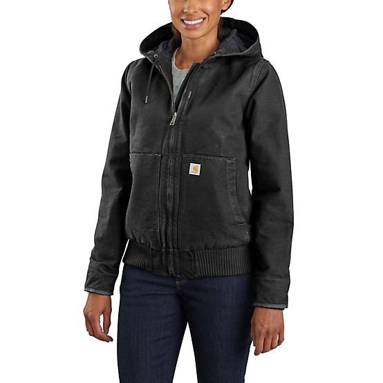 Carhartt Women's Washed Duck Active Insulated Jacket at Carhartt Women's Washed Duck Active Insulated Jacket at