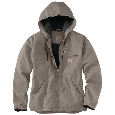 Carhartt Women's Washed Duck Sherpa-Lined Jacket