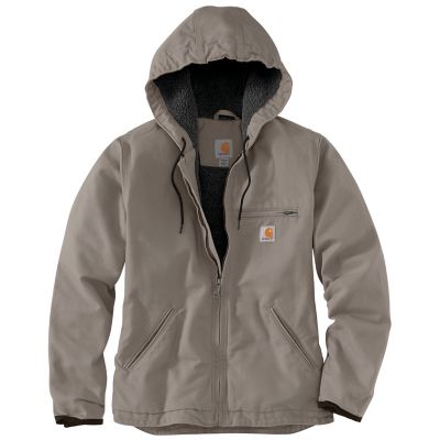 Carhartt Women's Washed Duck Sherpa-Lined Jacket