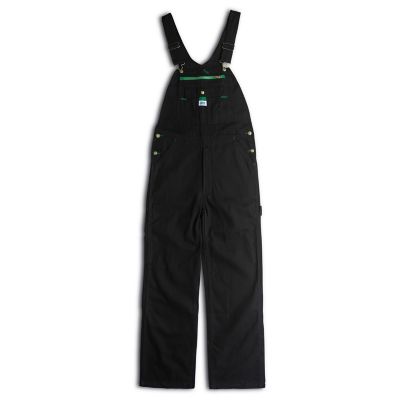 Liberty Men's Duck Bib Overalls, Black