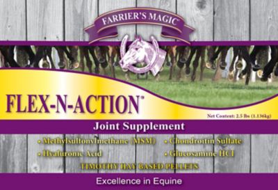 Image showing  Flex-n-Action Joint Health Pelleted Horse Supplement, 2.5 lb.